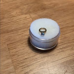 Origami Owl Gold Wedding Ring Charm